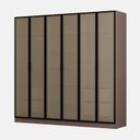 Ver imagem 4 de Guarda-roupa 6 Portas Reflecta 100% Mdf Orion CabeCasa MadeiraOriginals