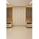 Ver imagem 3 de Cabeçeira Dominó 2,60 Altura e 1,60 Largura Modulos Colantes:corino Marfim