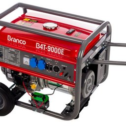 Gerador de Energia à Gasolina 16.5HP 9Kva Monofásico 110/220V AVR B4T 9000E com Partida Elétrica - 1