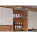 Ver imagem 4 de Armário de Cozinha Grande Completo com Balcão Kit Astra 2.40 Lukaliam:jequitiba/areia