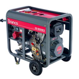 Gerador de Energia à Diesel BD-8000 E3 8,0kVA Trifásico 220V Partida Elétrica - 1