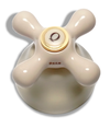 Ver imagem 1 de Acabamento Belle Époque Bege C/ Dourado Deca - 4900E52BEDO