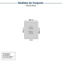 Ver imagem 4 de Guarda-Roupa Planejado 2 Peças 2 Portas Jade CabeCasa MadeiraOriginals Cinza/Urbano