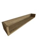 Ver imagem 7 de Conjunto de Mesa com Prateleiras para Escritório ou Home Office de Largura 100cm MDF Branco E Carvalho Mel