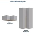 Ver imagem 6 de Guarda-roupa Modulado de Canto 2 Peças 4 Portas Jade CabeCasa MadeiraOriginals