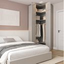 Ver imagem 3 de Guarda-roupa Modulado de Canto 2 Peças 4 Portas Jade CabeCasa MadeiraOriginals