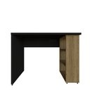 Ver imagem 5 de Conjunto de Mesa com Prateleiras para Escritório ou Home Office de Largura 100cm MDF Preto E Carvalho Mel