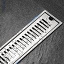 Ver imagem 6 de Ralo Linear Embralumi Oculto Invisível Grelha Inox 60x10cm