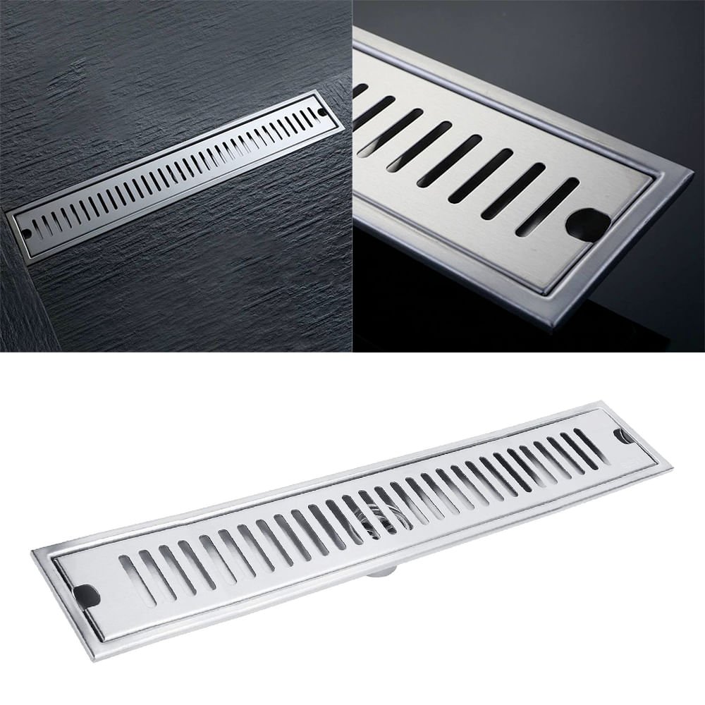 Ralo Linear Embralumi Oculto Invisível Grelha Inox 60x10cm - 3