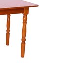 Ver mais imagens de Mesa Dobrável Pes Torneados 96 Cm 110lb Marjori - Mel Brilho