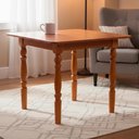 Ver imagem 2 de Mesa Dobrável Pes Torneados 96 Cm 110lb Marjori - Mel Brilho