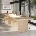 Ver imagem 1 de Conjunto para Escritório 2 Mesas de Reunião em Tamburato 50mm