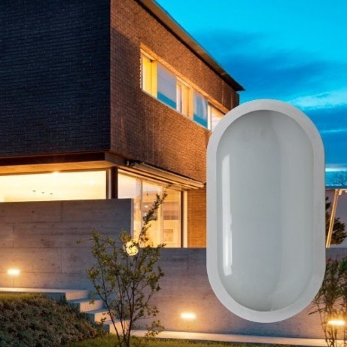 Luminária Arandela Tartaruga 15w Led Sobrepor Externa Ip65 Ctb - 3