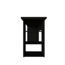 Ver imagem 6 de Conjunto de Mesa com Prateleiras para Escritório ou Home Office de Largura 100cm MDF Preto