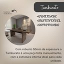 Ver imagem 4 de Conjunto para Escritório 2 Mesas de Reunião em Tamburato 4000cm Charuto e Preto Artany
