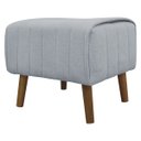 Ver imagem 1 de Puff Decorativo para Sala Retangular Verso Bouclé Premium Cores