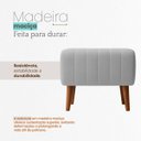 Ver mais imagens de Puff Verso Bouclé Premium Exclusivo de Luxo Assento Extra para Sala Quarto Pés Palito Design Autoral