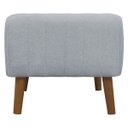 Ver imagem 5 de Puff Decorativo para Sala Retangular Verso Bouclé Premium Cores