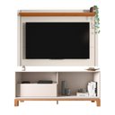 Ver imagem 2 de Bancada Funcional Mondrian 1.5 + Painel Extensível Mondrian Off White Freijó