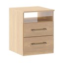Ver imagem 2 de Mesa de Cabeceira Slim 36x46cm MDP Carvalho 1040 Prime