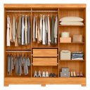 Ver imagem 3 de Guarda-Roupa Demóbile Verso 6 Portas 2 Gavetas