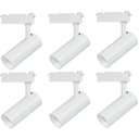 Ver imagem 1 de Kit 6 Spot Led Mr16 para Trilho Eletrificado Branco 110/220v 6500k Frio