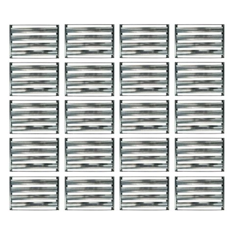 KIT - 20 Esteiras Flandres Para Pão Francês 4 Talas/tiras 7cm 50g 60 x 40 Padarias - Imeca