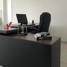 Kit 2 Peças com Mesa para Escritório Diretor em L em Tamburato e Armário Multiuso Baixo - 14