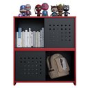 Ver imagem 4 de Armário Gamer Escritório 2 Porta Pixel Preto Caemmun