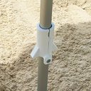 Ver mais imagens de Guarda-sol Zaka Alumínio 2.5 Metros Branco Grande Reforçado