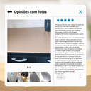 Ver imagem 5 de Tampo Freijó de Cozinha para Balcão Pia e Cooktop de Madeira Resistente e Compacto 120x51 Cm