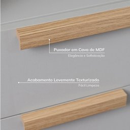 Guarda-roupa Modulado de Canto 10 Peças 14 Portas Jade CabeCasa MadeiraMadeira - 7