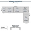 Ver imagem 3 de Guarda-roupa Modulado de Canto 10 Peças 14 Portas Jade CabeCasa MadeiraOriginals