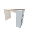 Conjunto de Mesa com Prateleiras para Escritório ou Home Office 90 Cm de Largura - 4