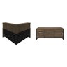 Conjunto Recepção Balcão de Atendimento e Balcão Tamburato com 3 Gavetas - 2