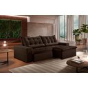 Ver imagem 1 de Sofá Retrátil e Reclinável 2,00cm com Pillow e Molas Ensacadas Montebello - Movenzo Estofados