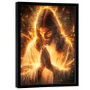 Ver imagem 1 de Quadro Decorativo Jesus Luz da Graça