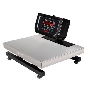 Balança Digital de Plataforma Balmak Serie Mini Inox 12kg Remoto com Bateria K-12ib-1/m