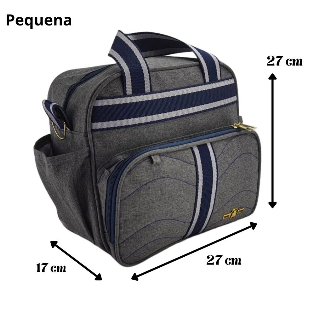 Kit Bolsa Maternidade Completo 4 Peças Faixa Luxo - 3