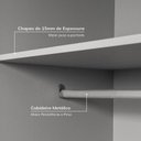Ver mais imagens de Guarda-Roupa Planejado de Canto 5 Peças Jade CabeCasa MadeiraOriginals Cinza/Urbano
