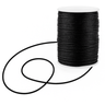 Cordão Acetinado Rabo de Rato 2mm Rolo com 50 M Preto - 2