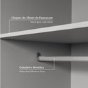 Ver mais imagens de Guarda-Roupa Planejado de Canto 10 Peças 9 Portas Jade CabeCasa MadeiraOriginals Cinza/Urbano