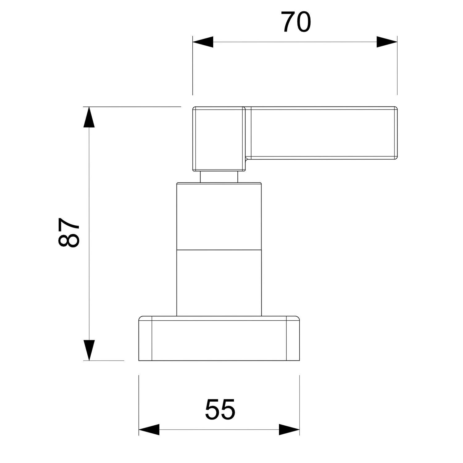 Acabamento de Registro para Base Deca 1/2, 3/4, 1 Elite - 2