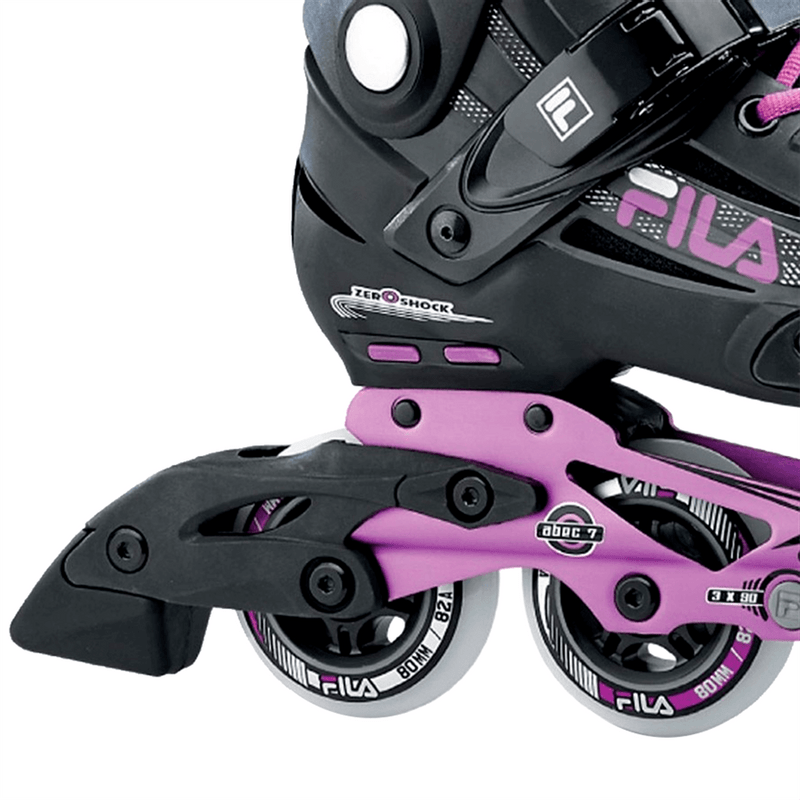 PATINS IN LINE FILA MADAME HOUDINI Fila Skates PRETO/ROXO (38,5 EUR) (36,5 BR) - 4