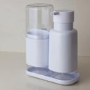 Ver imagem 6 de Suporte Porta Escova de Dentes com Tampa e 3 Divisórias Dual OU Branco