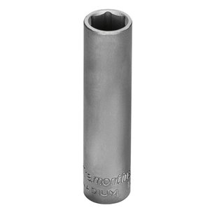 Soquete Sextavado Longo em Aço Cromo Vanádio 9 Mm - Encaixe 1/4" Tramontina Pro Tramontina