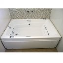 Ver imagem 2 de Banheira Dupla 170cm Top Line Acrilbath Ouro Fino com Aquecedor
