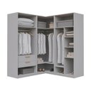 Ver imagem 6 de Guarda-roupa Modulado de Canto 3 Peças 6 Portas Jade CabeCasa MadeiraOriginals