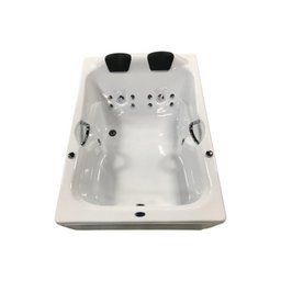Banheira Acrillic Dupla 1,50x1,20m com Hidro Premium Ouro Fino com Aquecedor - 1