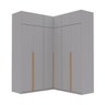 Guarda-Roupa Modulado de Canto 6 Peças 12 Portas Jade CabeCasa MadeiraMadeira - 9